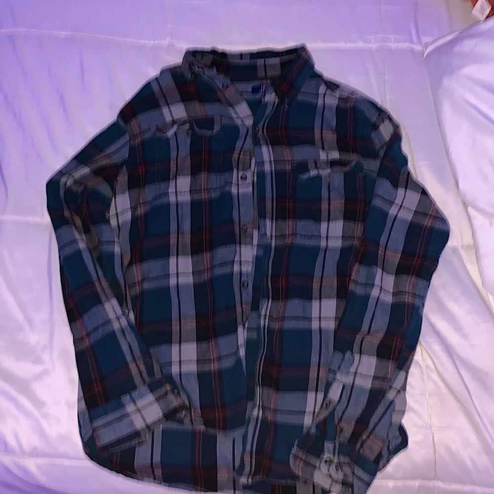 Green flannel